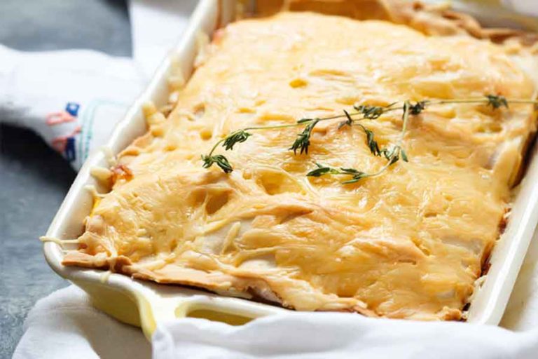 Noodle Cream Cheese Casserole MI Coop Kitchen