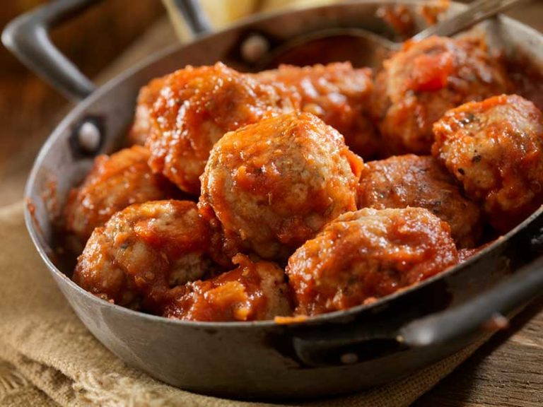 Buffalo Chicken Meatballs - MI Coop Kitchen