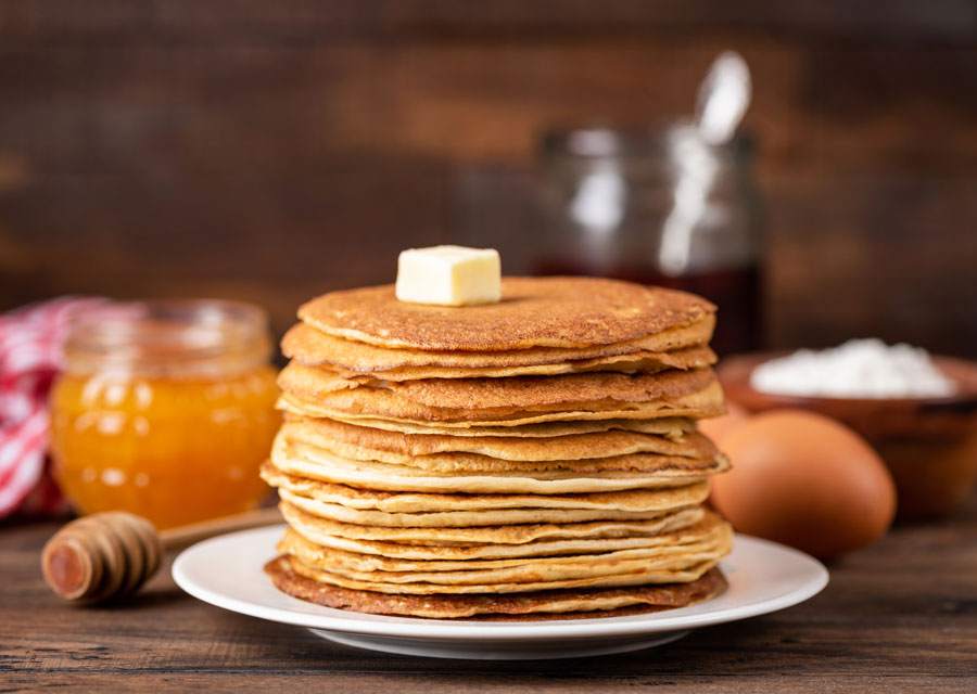 Old Fashioned Buckwheat Pancakes - MI Coop Kitchen