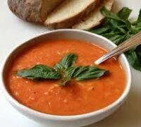 Tomato Soup with Orzo
