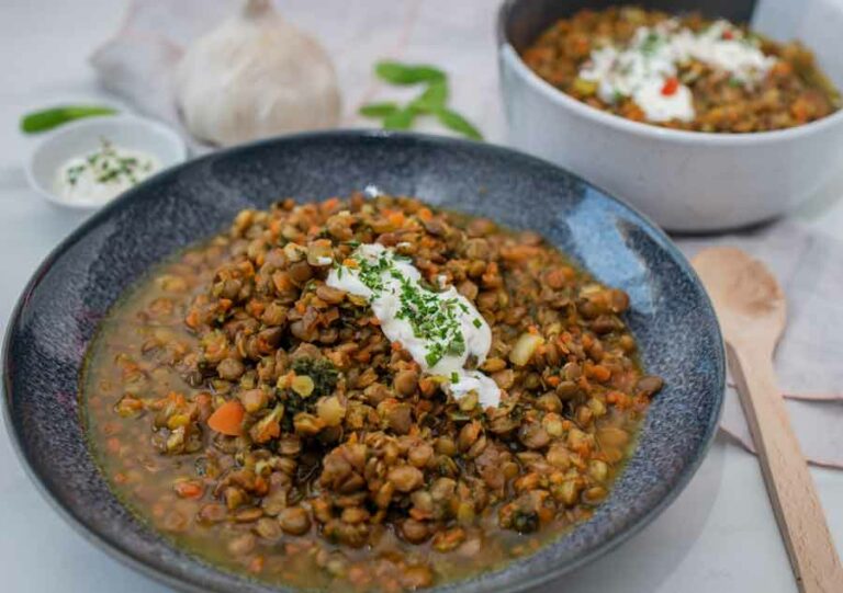 Tomato Garlic Lentil Bowl MI Coop Kitchen