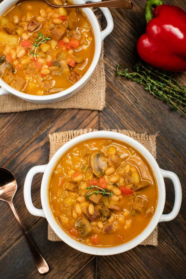 Smitty’sKielbasa&WhiteBeanSoup MI Coop Kitchen