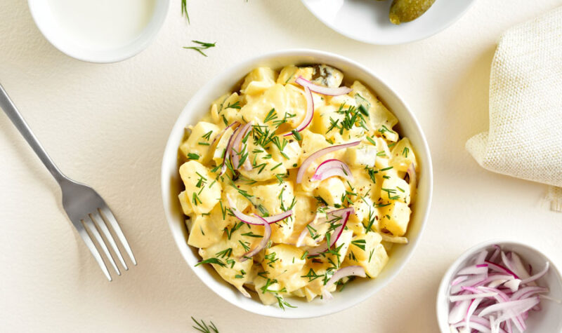 Dill Pickle Potato Salad