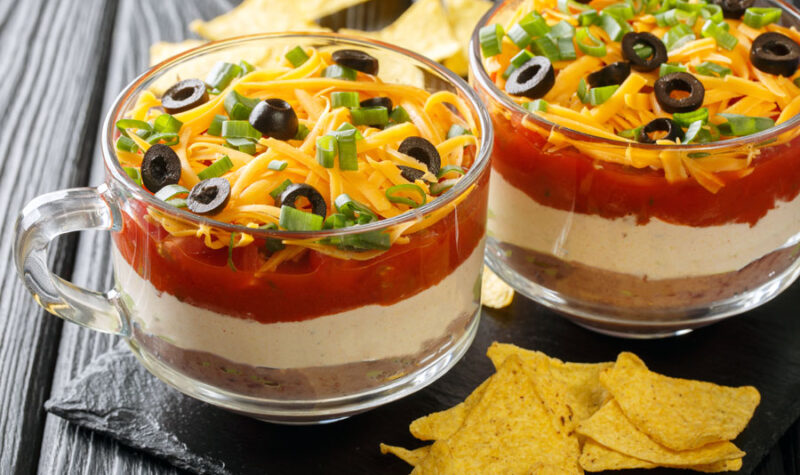 Seven Layer Taco Dip