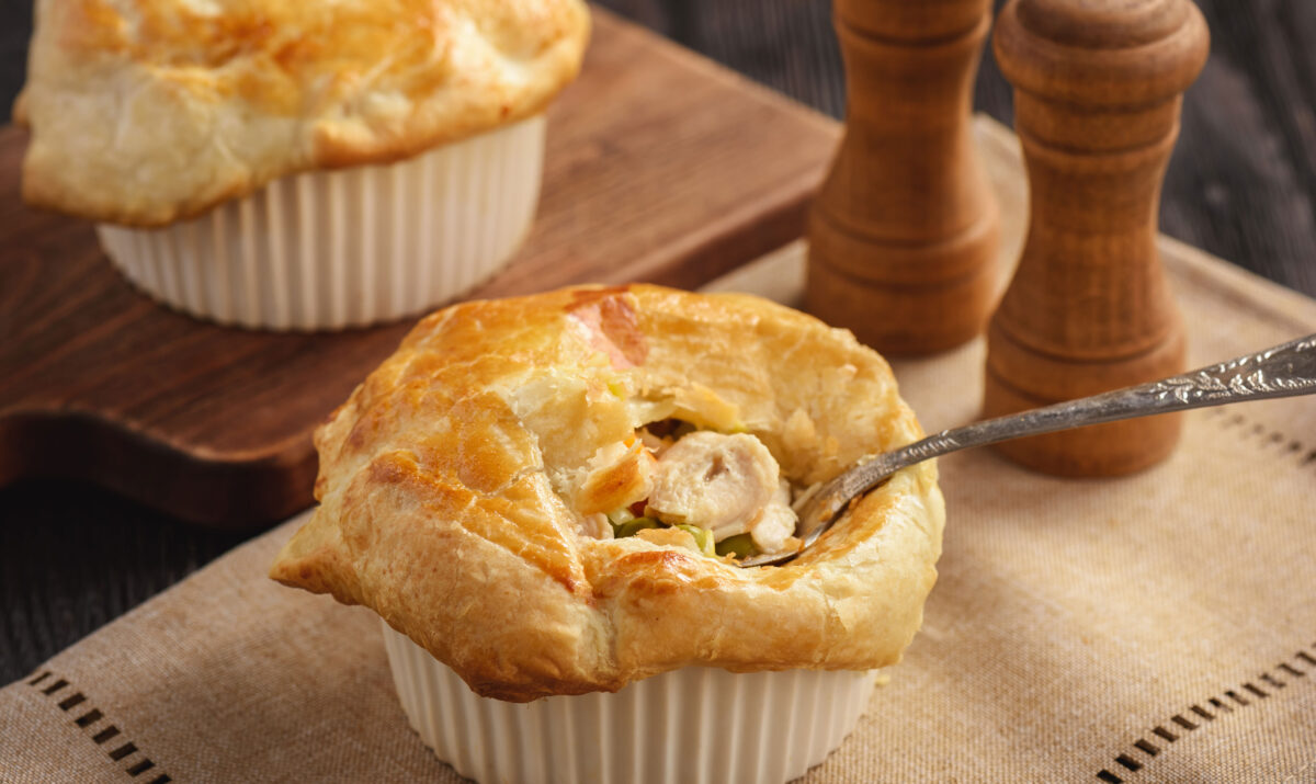 Chicken Mushroom Pot Pies