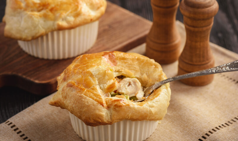 Chicken Mushroom Pot Pies